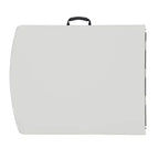 Table pliable robuste 30"x72" gris moucheté - Hampden Furnishings