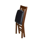 Lot de 2 chaises pliantes True Mission Fruitwood Brown - Stakmore