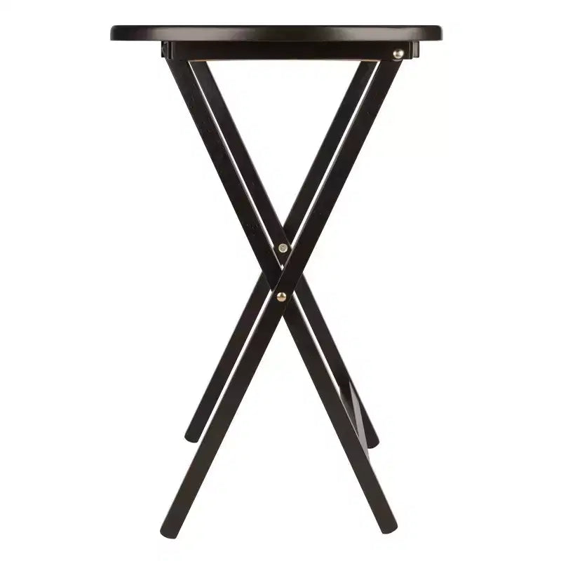 Table d'appoint rectangulaire surdimensionnée 2 pièces Cade Coffee – Winsome : Aucun assemblage requis, Cadre en bois, Capacité de 11,3 kg