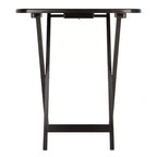 Table d'appoint rectangulaire surdimensionnée 2 pièces Cade Coffee – Winsome : Aucun assemblage requis, Cadre en bois, Capacité de 11,3 kg