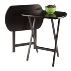 Table d'appoint rectangulaire surdimensionnée 2 pièces Cade Coffee – Winsome : Aucun assemblage requis, Cadre en bois, Capacité de 11,3 kg