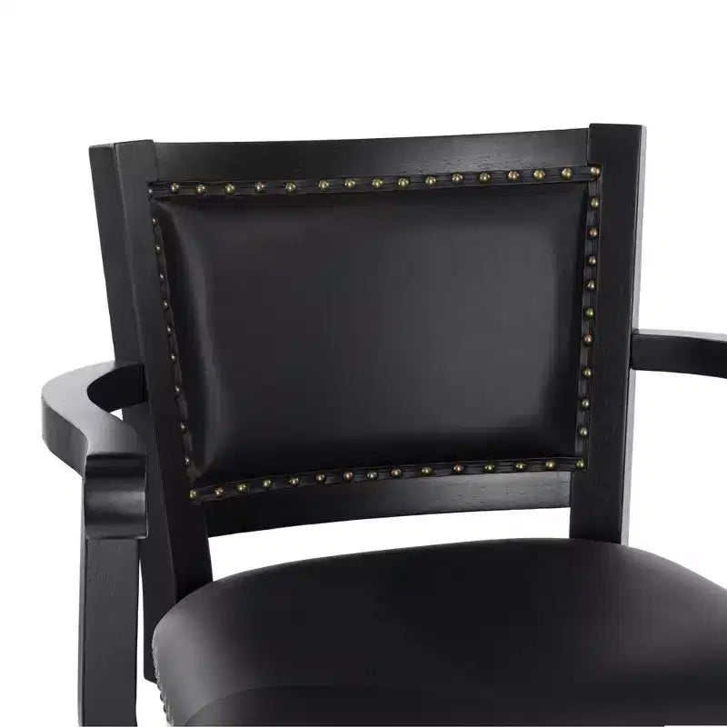 Tabouret de bar pivotant très haut Boraam Broadmoor, finition noire