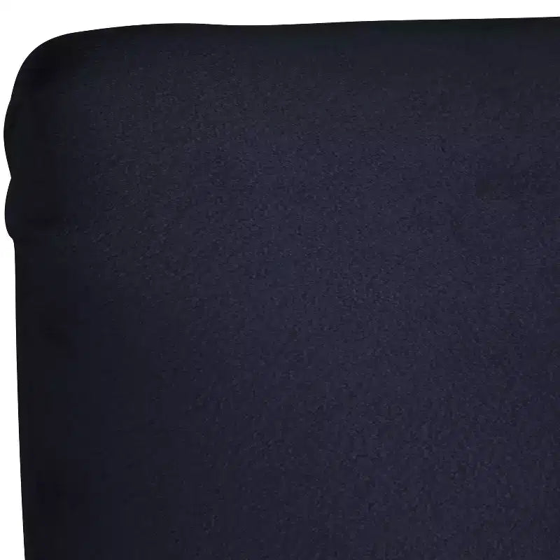 Tabouret de bar Skyline Furniture Hendrix Velours Bleu marine : Rembourré, Pieds fuselés, Hauteur d'assise 79 cm