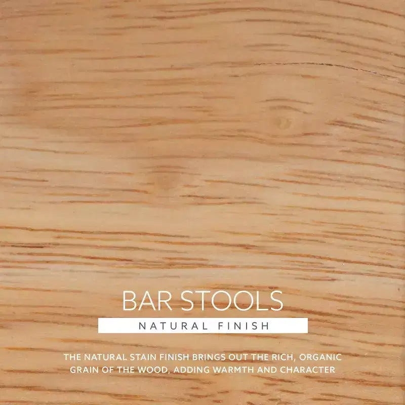 Lot de 2 tabourets de bar Bessie en rotin naturel Powell