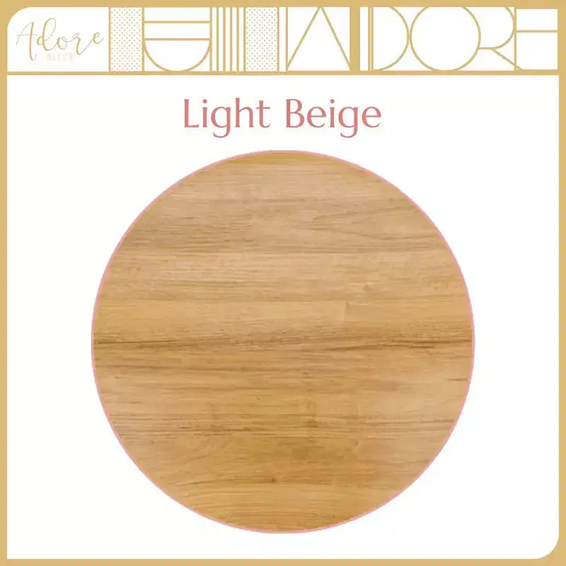 Tabouret de bar Mason hauteur comptoir naturel - Adore Decor