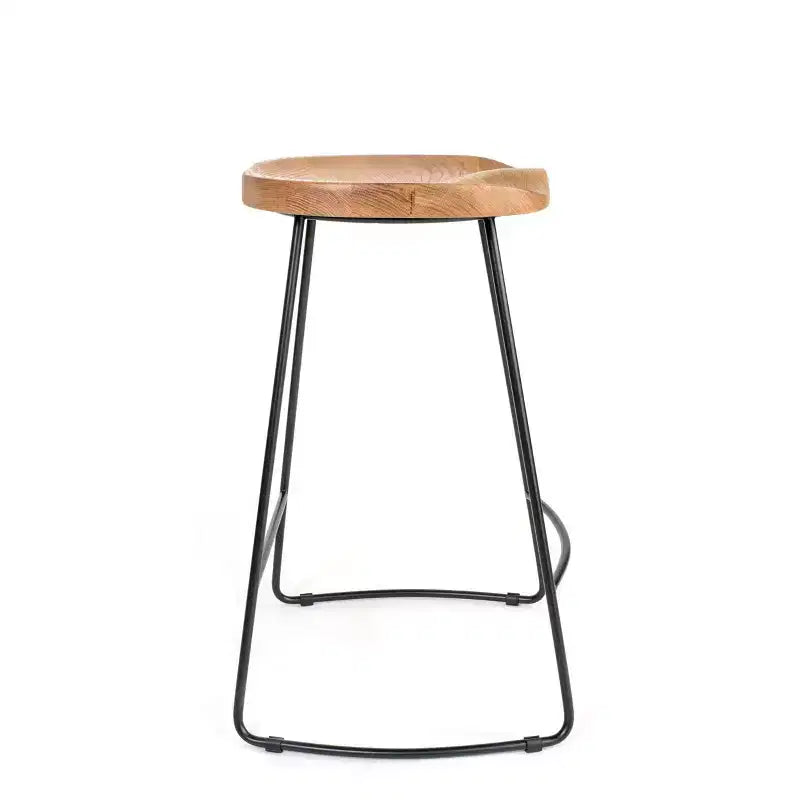 Tabouret de bar Mason hauteur comptoir naturel - Adore Decor