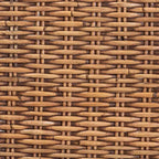 Chaise de salle à manger Neola en rotin naturel, marron - bali & pari : Fabriquée à la main, aucun assemblage requis