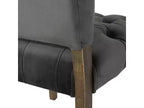Lot de 2 chaises de salle à manger Saltillo New Velvet gris anthracite – Christopher Knight Home : Rembourrées, capitonnées