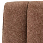 Lifestorey Lot de 2 banquettes de coin repas rembourrées Kerrington marron