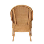 Chaise de salle à manger en rotin miel clair bali & pari Camelia