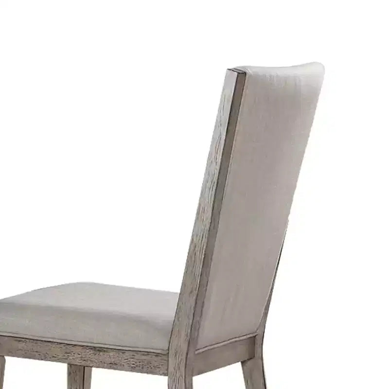 Lot de 2 chaises de salle à manger en tissu Rocky 19 po chêne gris - Acme Furniture