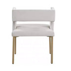 Brassex Ensemble de 2 chaises de salle à manger Anthony beige