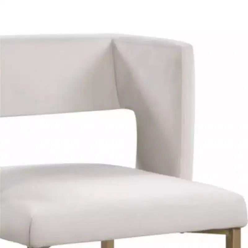 Brassex Ensemble de 2 chaises de salle à manger Anthony beige