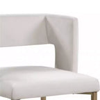 Brassex Ensemble de 2 chaises de salle à manger Anthony beige