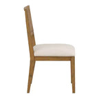 Ensemble de 2 chaises de salle à manger Alaina Lin - OSP Home Furnishings : Cadre en bois d'hévéa, dossier en cannage, revêtement en polyester