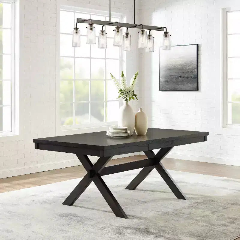 Table à manger extensible Hayden Ardoise - Crosley