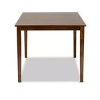 Table à manger rectangulaire en bois Eveline Noyer marron - Baxton Studio
