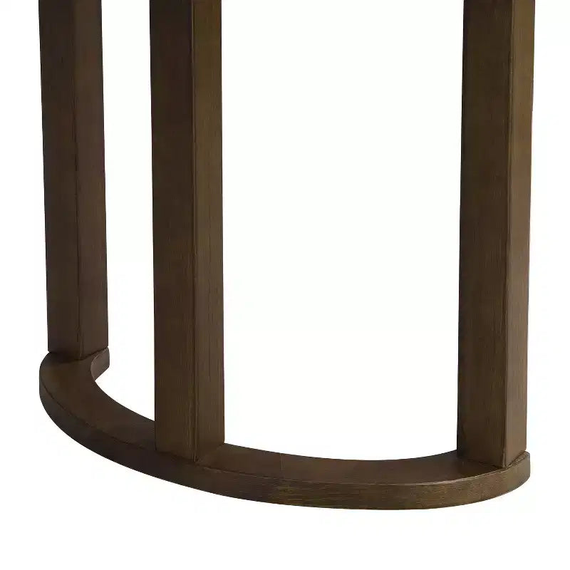 Christopher Knight Home Nicholas Table à manger rectangulaire moderne 6 places 69 po en bois d'hévéa, Noyer