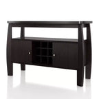 Angla Modern Bold Curved Dining Buffet Espresso - HOMES: Inside + Out