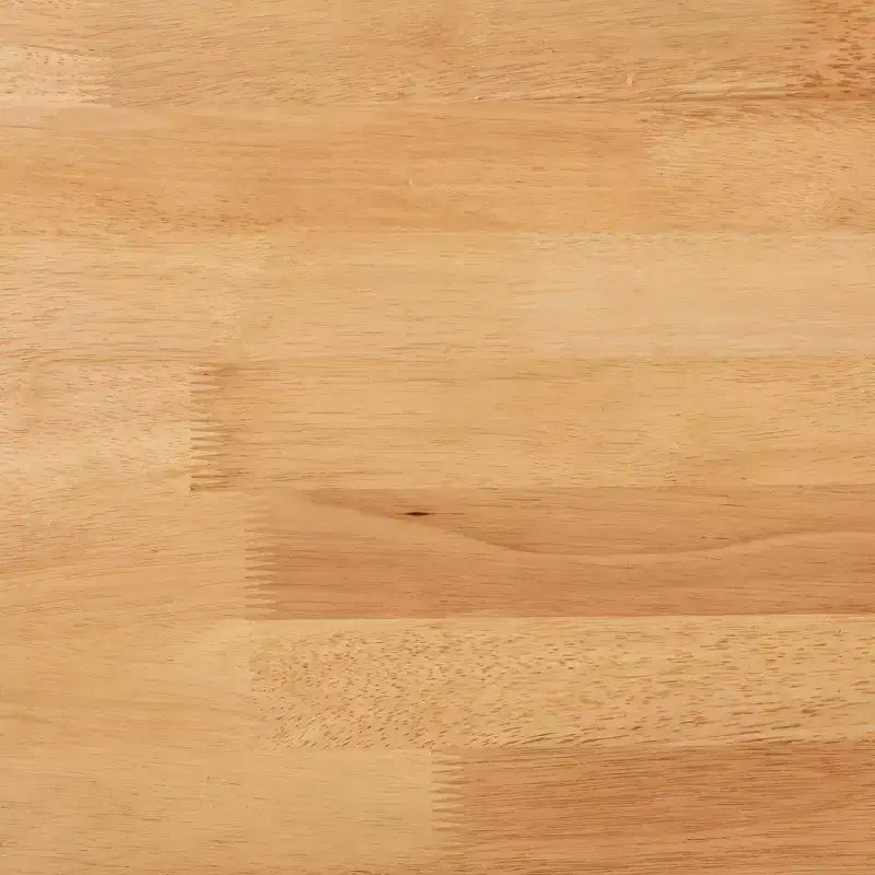 Baxton Studio Kenji Table de salle à manger ronde en bois brun naturel, 34 po de large : hévéa, 4 places
