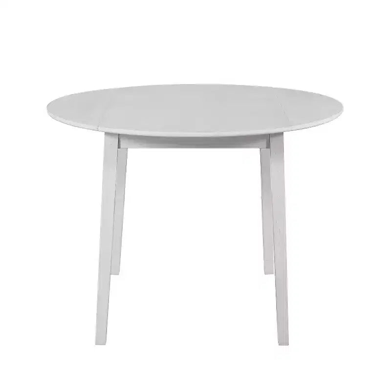 Table à manger escamotable Steve Silver Co. Naples Blanc : extensible, peu encombrante, certifiée CSA, 4 places
