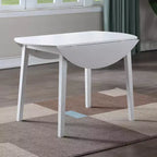 Table à manger escamotable Steve Silver Co. Naples Blanc : extensible, peu encombrante, certifiée CSA, 4 places