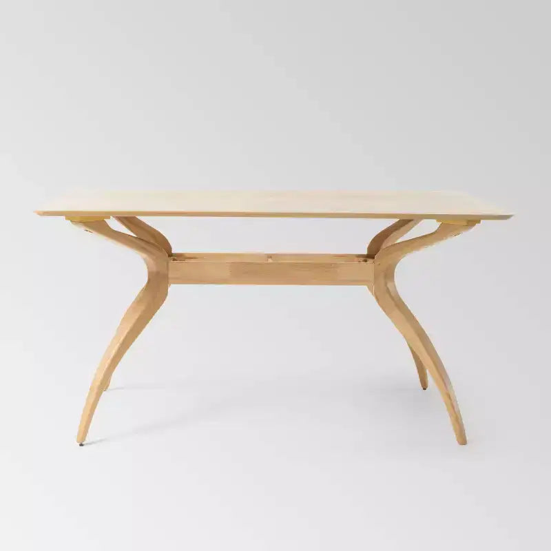 Christopher Knight Home Salli Rectangular Dining Table - Natural Oak: Seats 6, 59" Length, Kitchen Table
