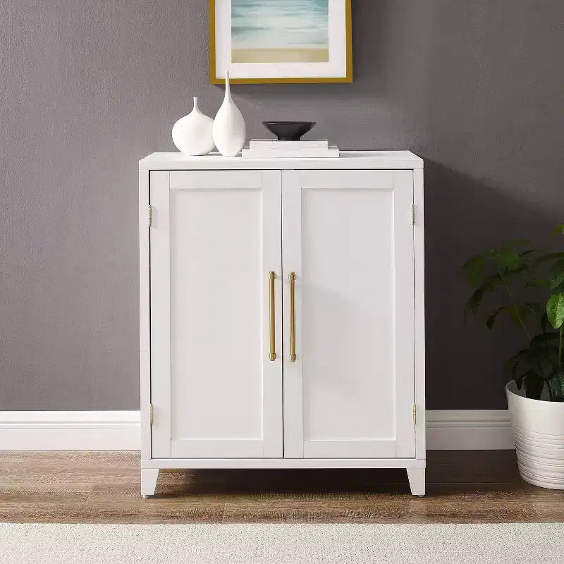 Armoire de cuisine Crosley Roarke de 91 cm, empilable, coloris blanc
