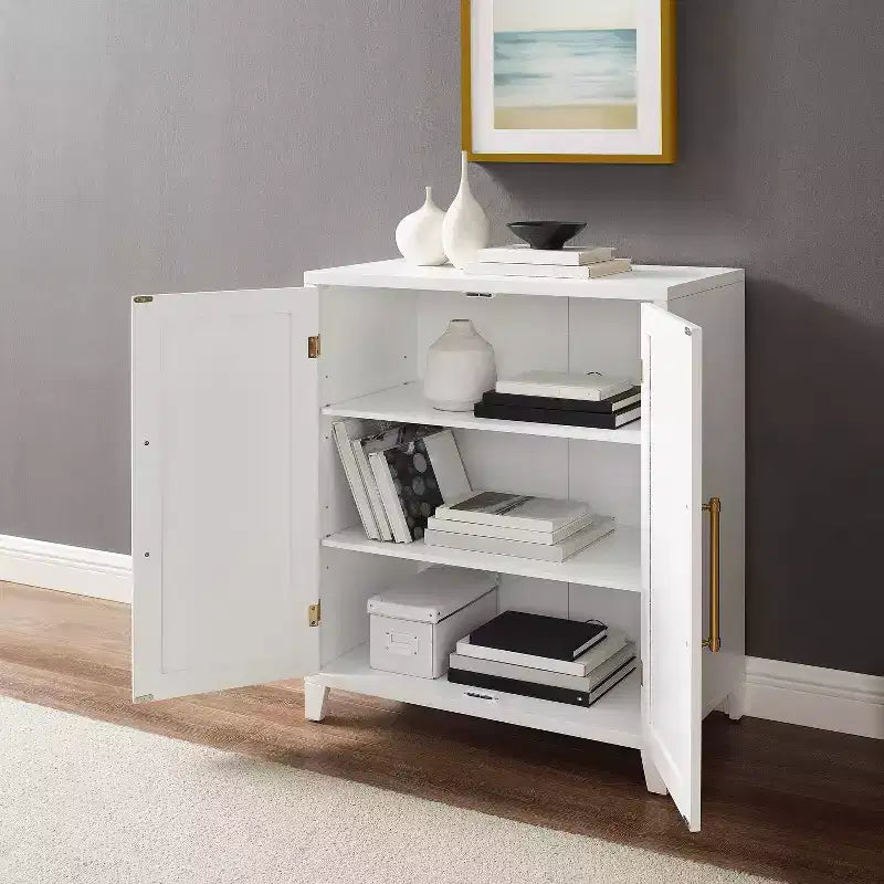 Armoire de cuisine Crosley Roarke de 91 cm, empilable, coloris blanc