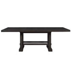 Table à hauteur de comptoir Napa cèdre foncé – Steve Silver Co. : Extensible, 10 places, style rustique