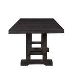 Table à hauteur de comptoir Napa cèdre foncé – Steve Silver Co. : Extensible, 10 places, style rustique