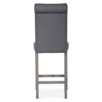 Ensemble de salle à manger 5 pièces Dothan hauteur comptoir gris antique Home Design