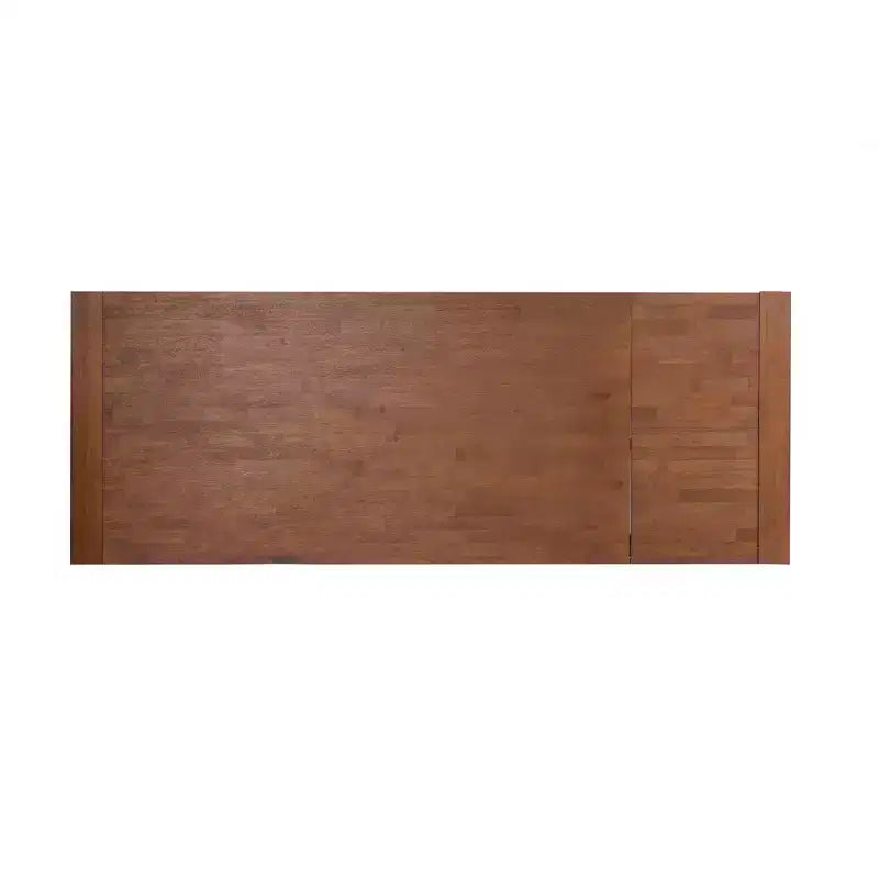 Table de salle à manger extensible Rasmus 89" Châtaigne - Boraam : Acacia massif, 8 places, Style ferme