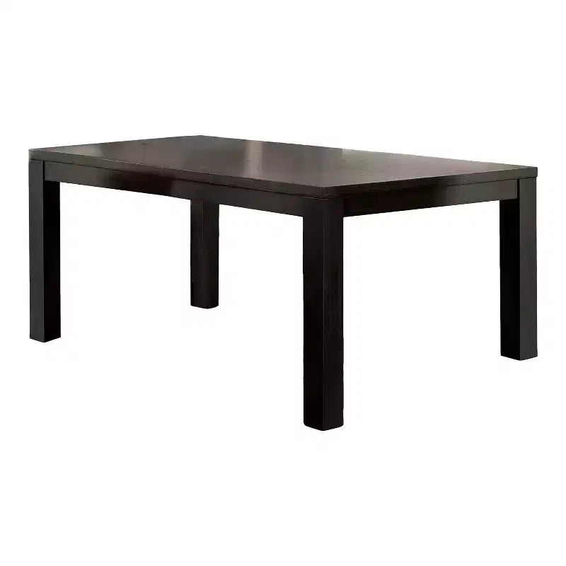 HOMES: Inside + Out 72" Brightpeak Transitional Dining Table: Wood Veneer, Seats 6