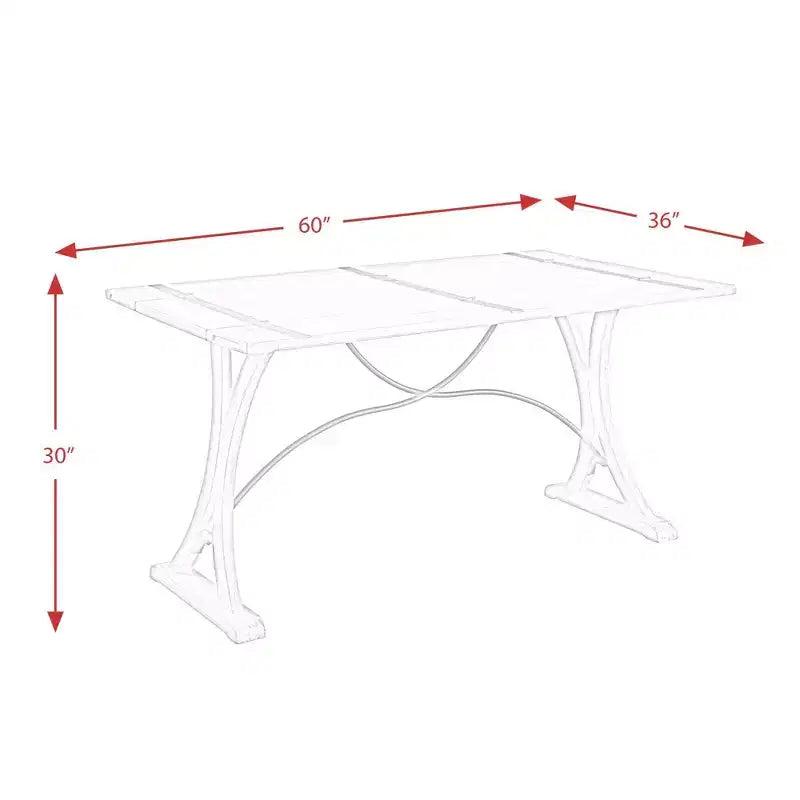 Table à manger pliante Keaton Beach – Picket House Furnishings