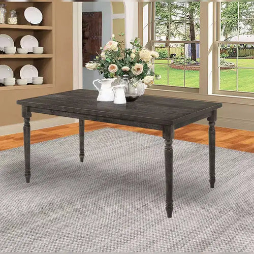 Table à manger Claudia Li 60 po gris patiné - Acme Furniture
