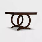 Table de rassemblement Vasha carrée rouge cerise - Powell
