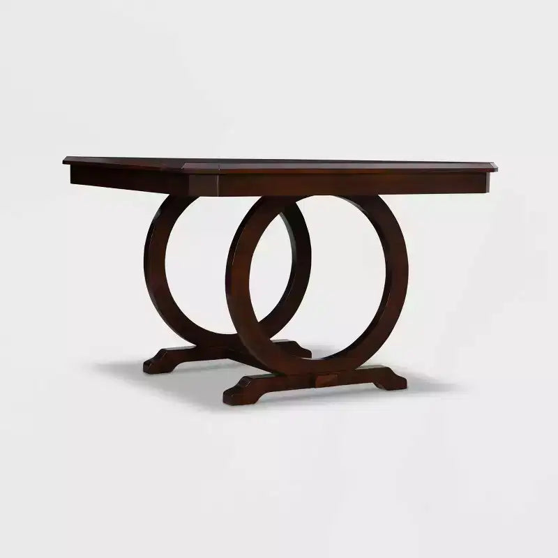 Table de rassemblement Vasha carrée rouge cerise - Powell