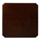 Table de rassemblement Vasha carrée rouge cerise - Powell