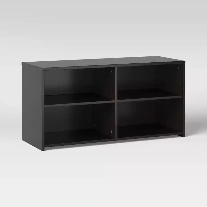 Dorm Storage TV Stand for TVs up to 43" Black - Room Essentials