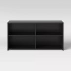 Meuble TV de rangement pour dortoir pour téléviseurs jusqu'à 43 po noir - Room Essentials