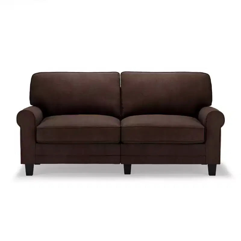 Canapé 73" RTA Copenhagen Collection seigle marron - Serta
