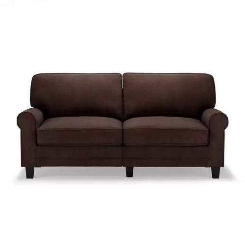 Canapé 73" RTA Copenhagen Collection seigle marron - Serta