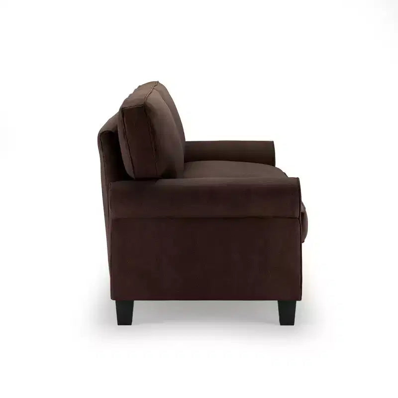 Canapé 73" RTA Copenhagen Collection seigle marron - Serta