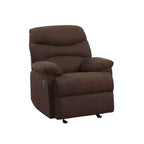 Canapé inclinable en microfibre Arcadia Acme Furniture, couleur chocolat