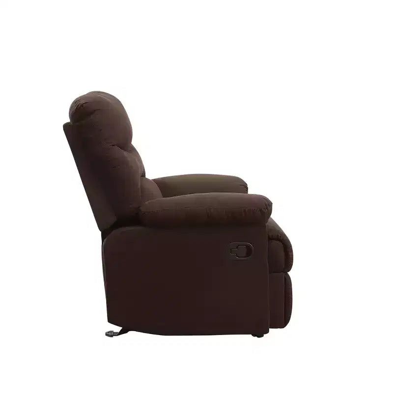 Canapé inclinable en microfibre Arcadia Acme Furniture, couleur chocolat