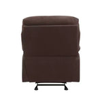 Canapé inclinable en microfibre Arcadia Acme Furniture, couleur chocolat