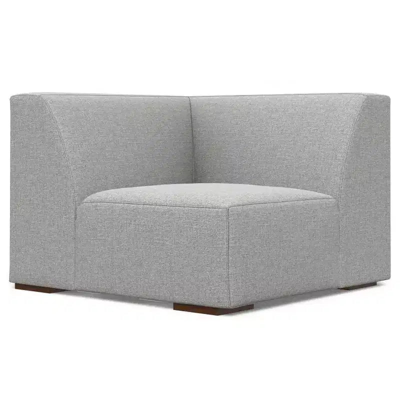 Canapé d'angle WyndenHall Biggs gris pâle