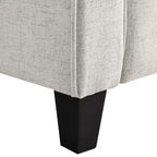 Canapé deux places Harper en tissu beige de Lifestyle Solutions