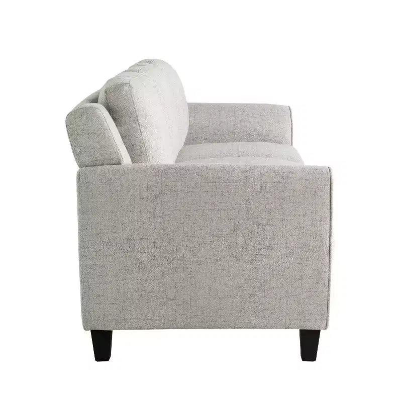 Canapé deux places Harper en tissu beige de Lifestyle Solutions